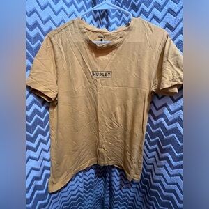 Brand new Hurley Golden Yellow Logo T-Shirt